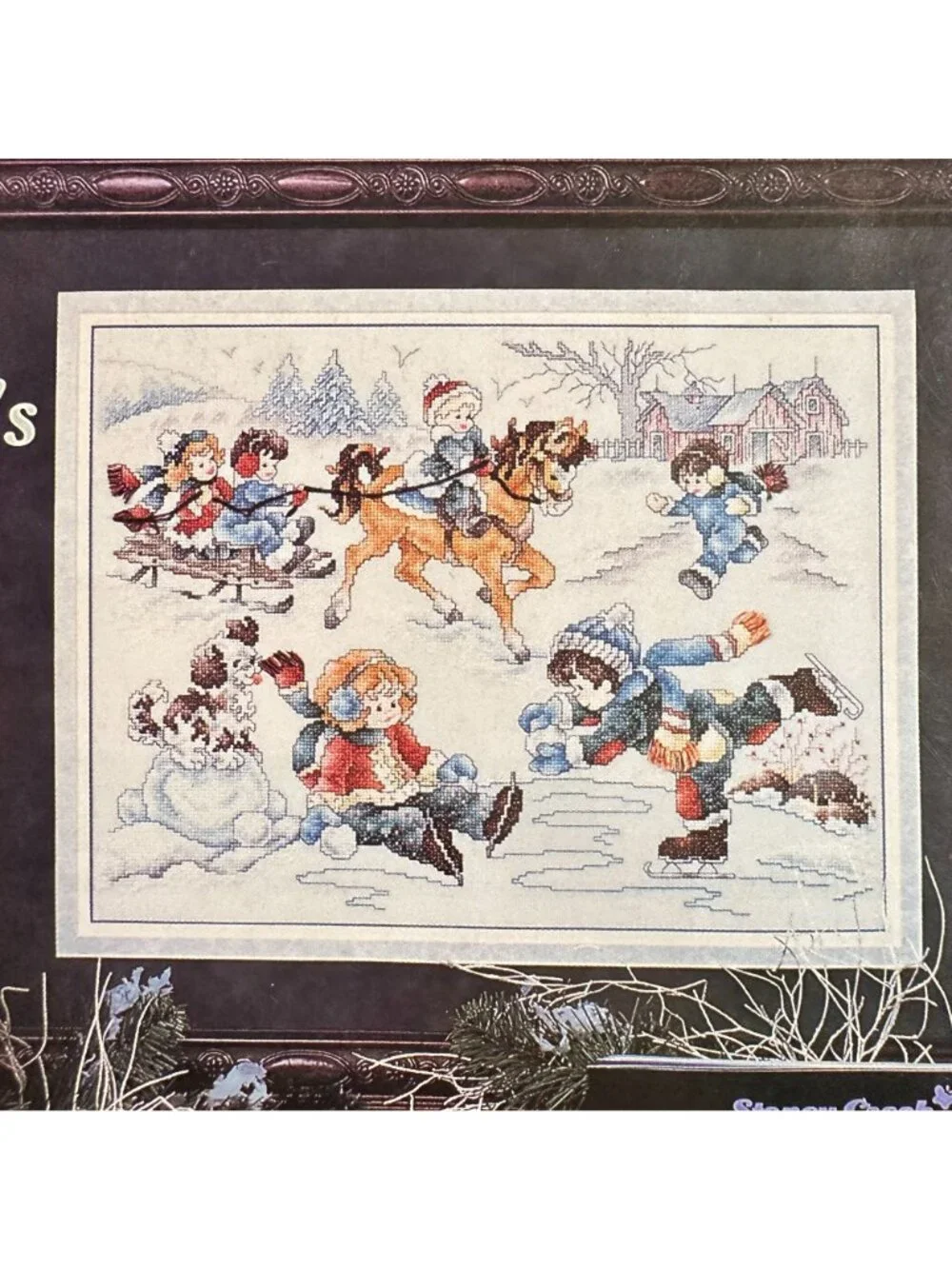 Stoney Creek Cross-Stitch Collection Vol. 7 No. 1 Jan/Feb 1995 